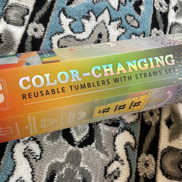 Manna Kitchen 2 Sets Of 2 Pack Manna Color Changing Glasses Poshmark